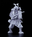 PLAMAX 1/12 Kamakura Period Armored Warrior: Silver Color Edition