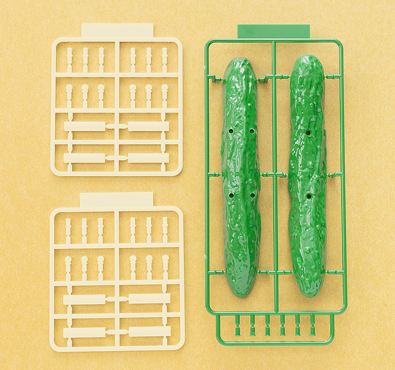 Shoryo Uma Plastic Model Cucumber & Eggplant