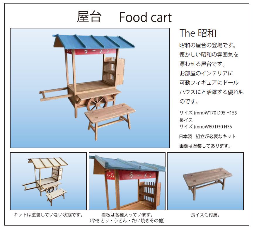 1/12 Food Cart WZ-030