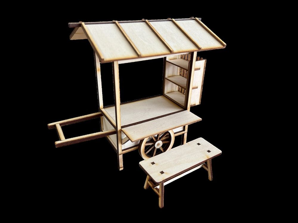 1/12 Food Cart WZ-030