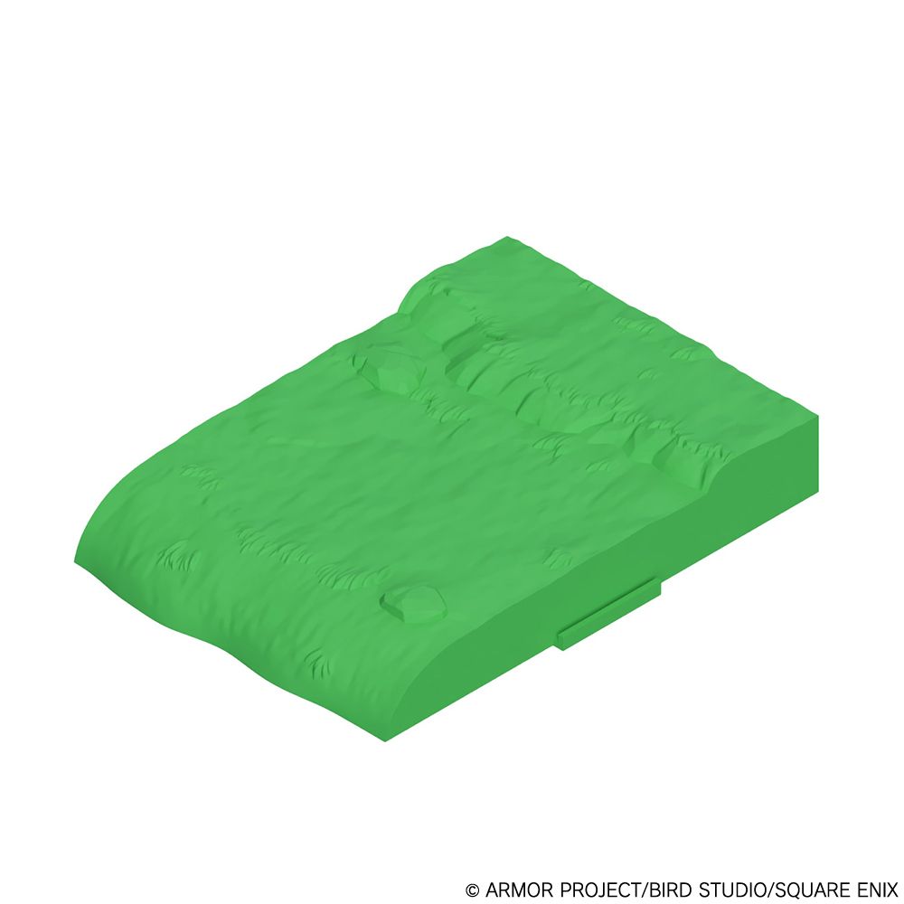 Dragon Quest Plastic Model Kit Series Slime With Meadow Base