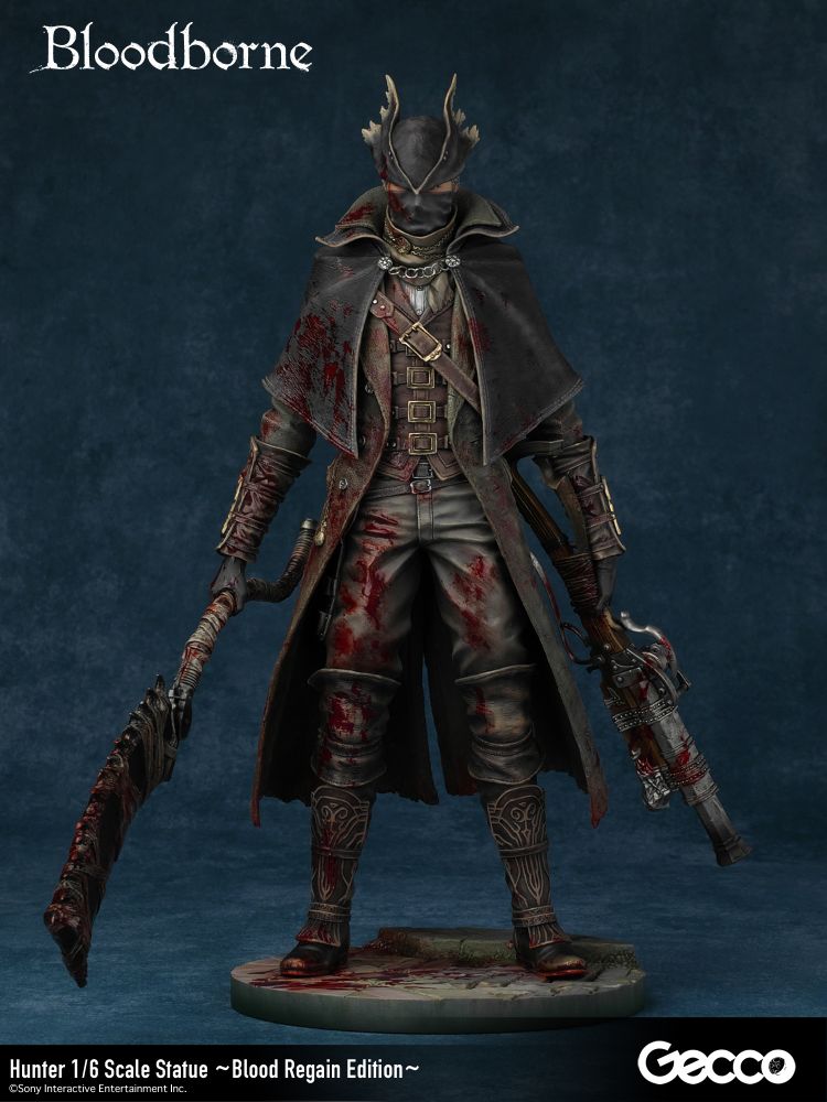 Bloodborne Hunter 1/6 Scale Statue ~Blood Regain Edition~