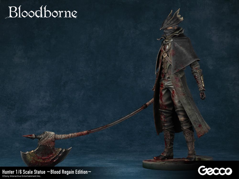 Bloodborne Hunter 1/6 Scale Statue ~Blood Regain Edition~