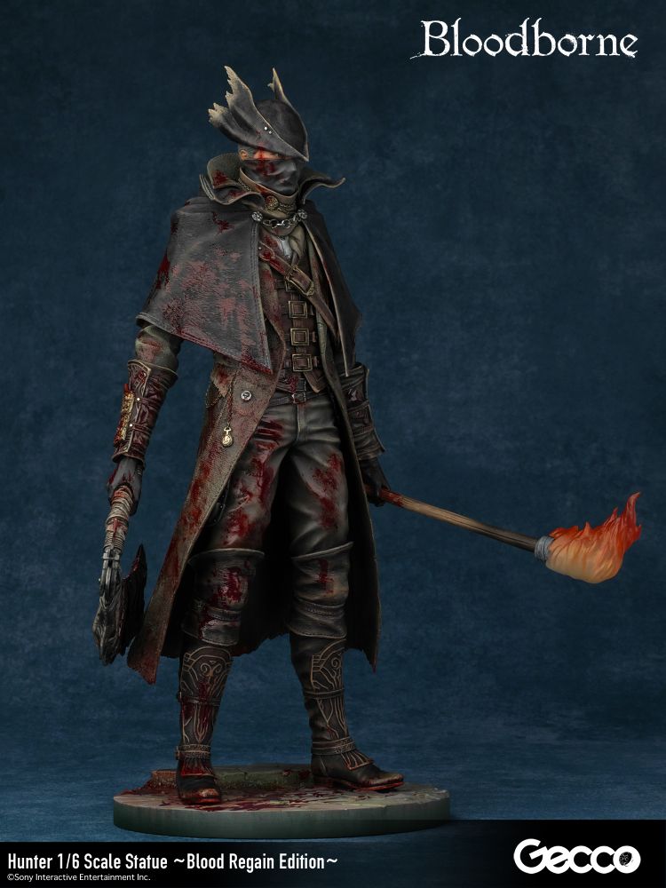 Bloodborne Hunter 1/6 Scale Statue ~Blood Regain Edition~
