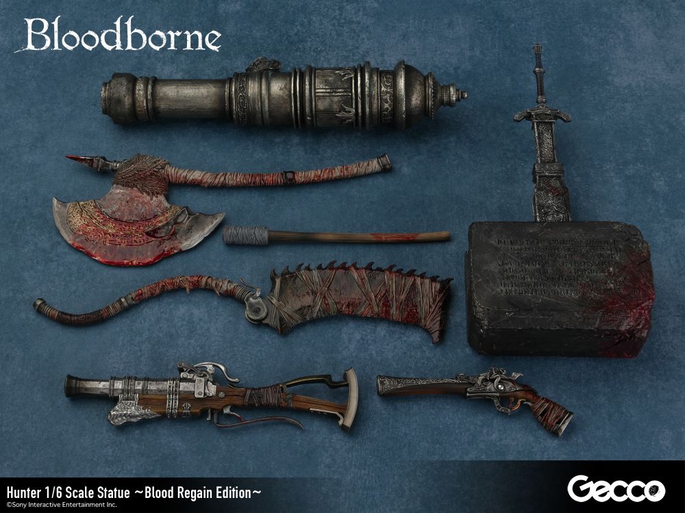 Bloodborne Hunter 1/6 Scale Statue ~Blood Regain Edition~