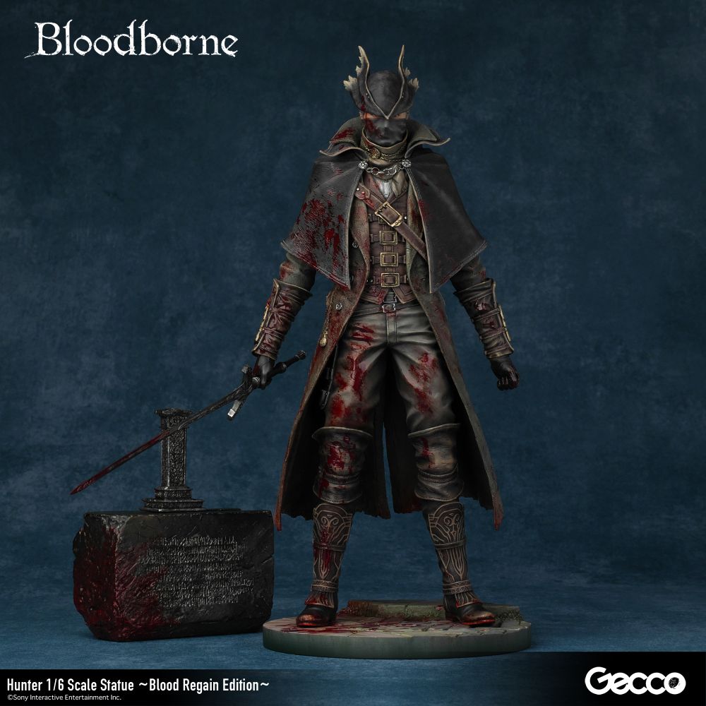 Bloodborne Hunter 1/6 Scale Statue ~Blood Regain Edition~