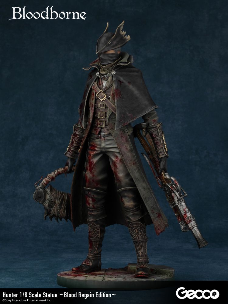 Bloodborne Hunter 1/6 Scale Statue ~Blood Regain Edition~