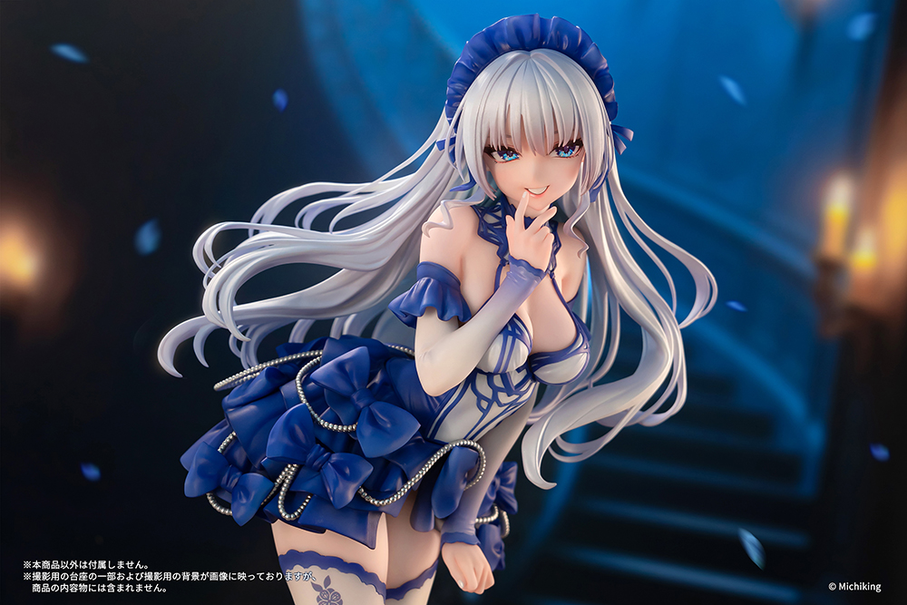 Shion -Blue Butterfly - illustration by Michiking