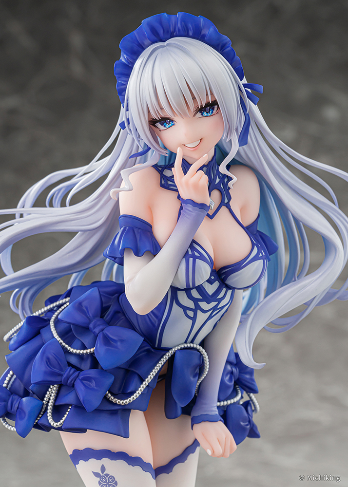 Shion -Blue Butterfly - illustration by Michiking