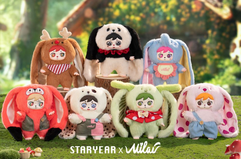 LUCKY DOLL MILAI AN INVITATION FROM THE FOREST TRADING PLUSH