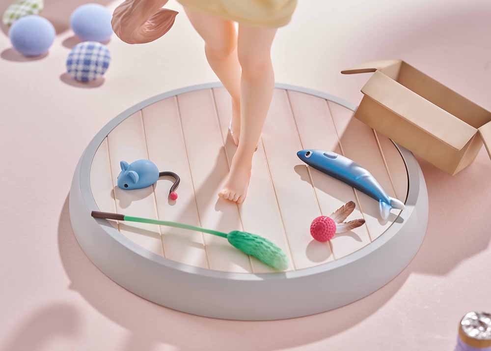 My Cat Is A Kawaii Girl KINAKO - Play With Ver. Ami Ami LIMITED EDITION