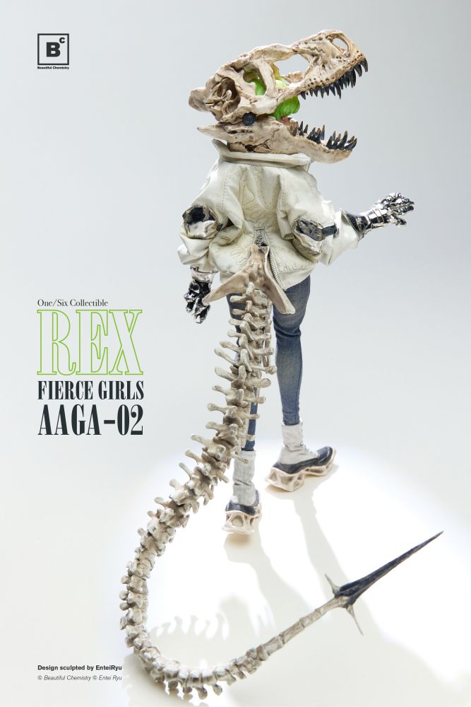 BEAUTIFUL CHEMISTRY FIERCE GIRLS SERIES BONEGIRL AAGA-02 GUNNER REX 1/6 SCALE ACTION FIGURE