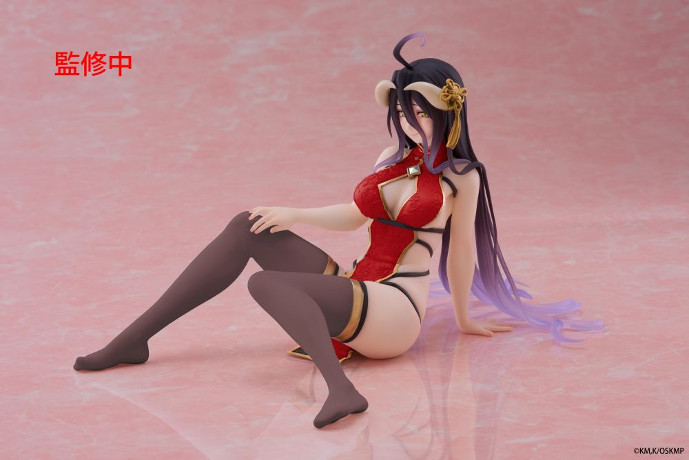 Overlord Desktop Cute Figure - Albedo (Chinese Dress Ver.) Renewal