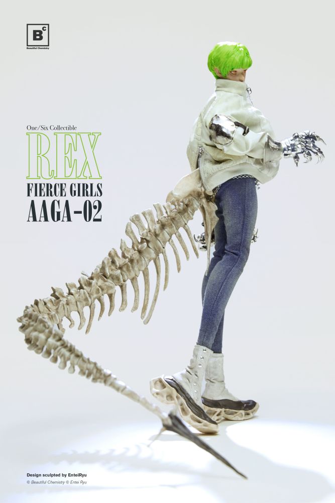 BEAUTIFUL CHEMISTRY FIERCE GIRLS SERIES BONEGIRL AAGA-02 GUNNER REX 1/6 SCALE ACTION FIGURE