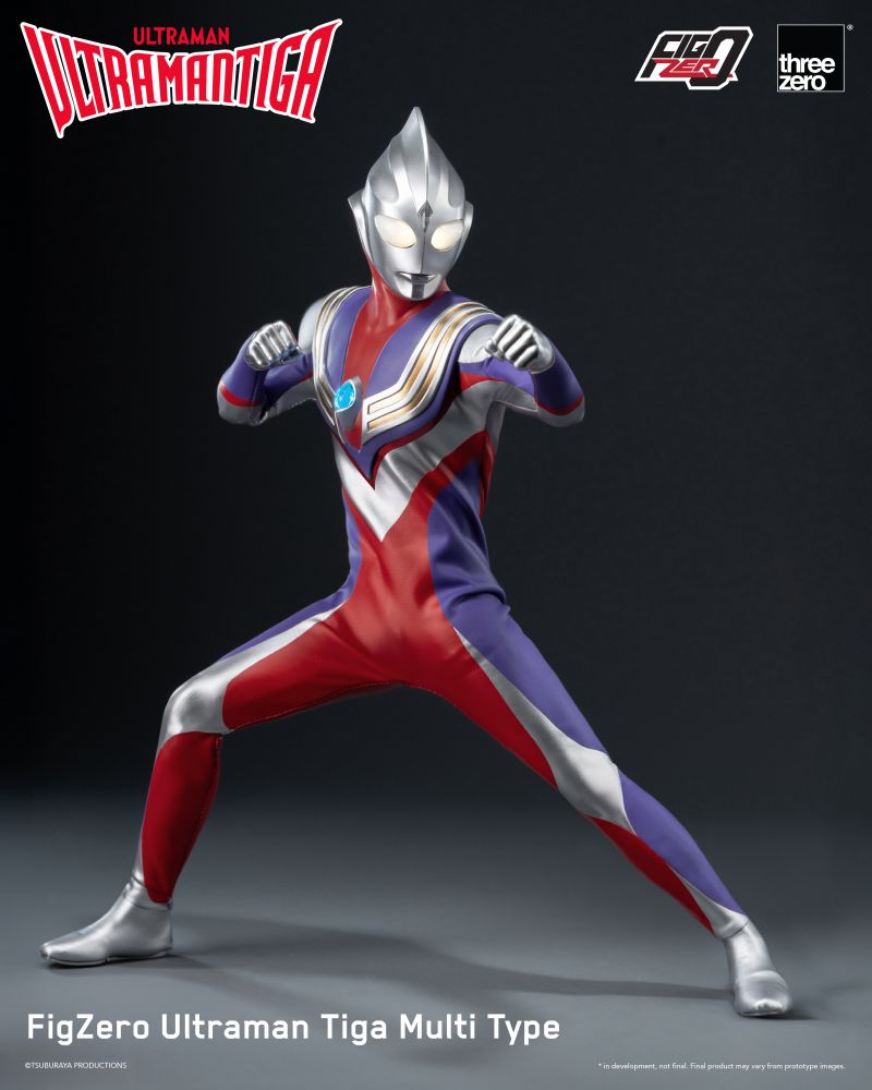Ultraman Tiga FigZero Ultraman Tiga Multi Type