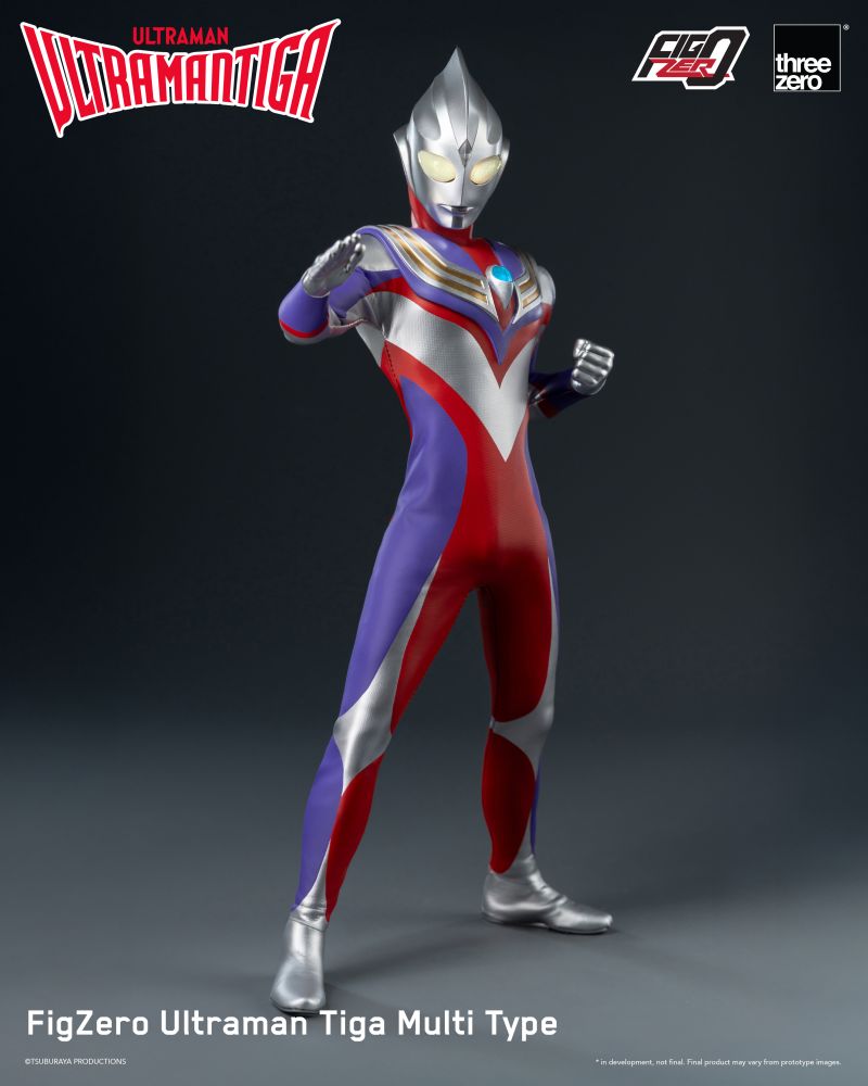 Ultraman Tiga FigZero Ultraman Tiga Multi Type