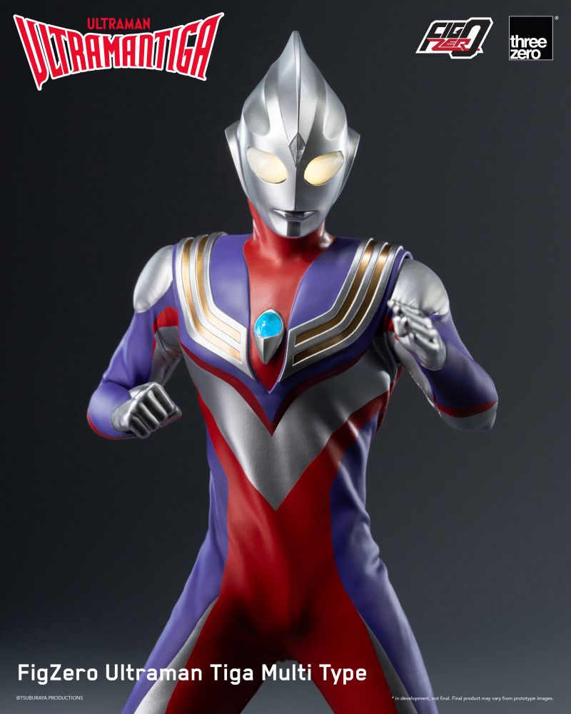 Ultraman Tiga FigZero Ultraman Tiga Multi Type