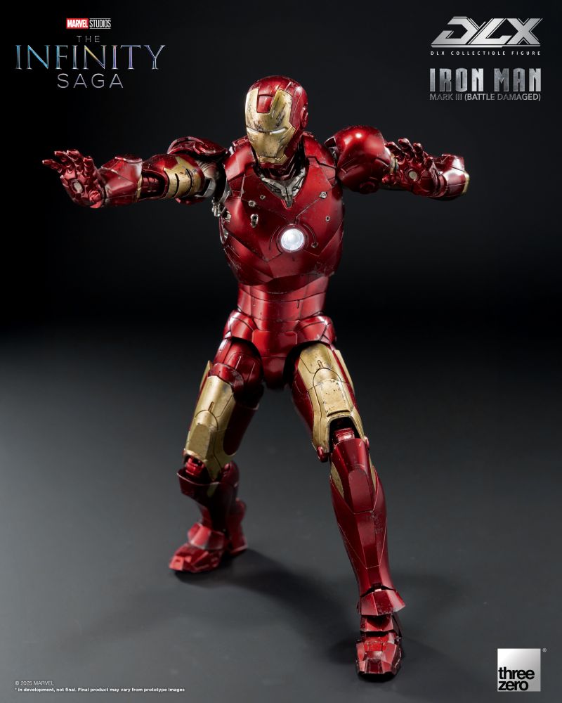 Marvel Studios: The Infinity Saga DLX Iron Man Mark 3 (Battle Damaged)