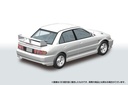 RakuPla Snap Car 04-SW CE9A Lancer GSR Evolution III 1995 Scotia White