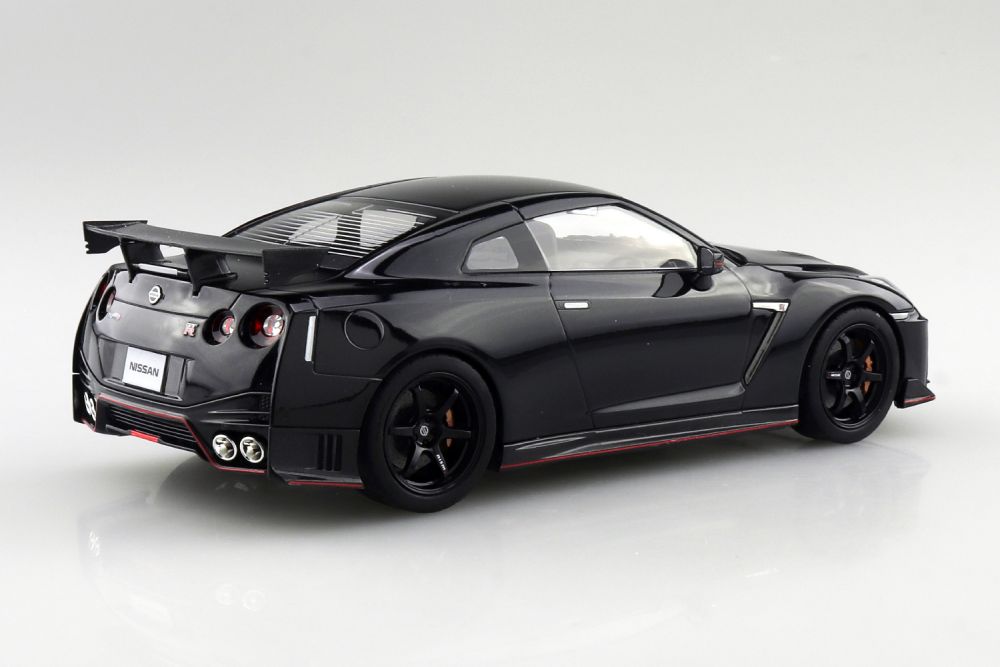 RakuPla Snap Car 05-MB R35 NISSAN GT-R NISMO 2017 Meteor Flake Black Pearl