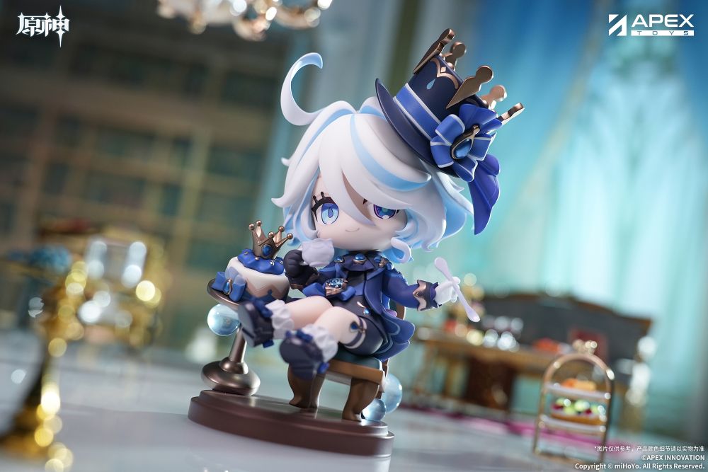 Genshin Impact Furina Amai Gogo no Sanbika Chibi Chara Figure