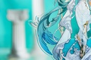 Hatsune Miku feat. Yoneyama Mai Glitter Acrylic Block