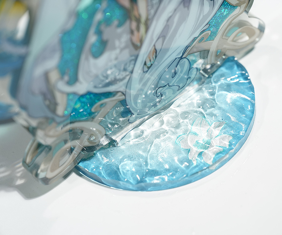 Hatsune Miku feat. Yoneyama Mai Glitter Acrylic Block