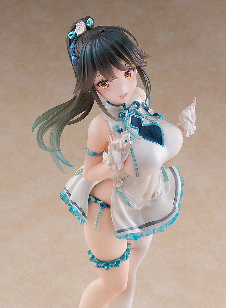 Ponytail Girl: Qipao