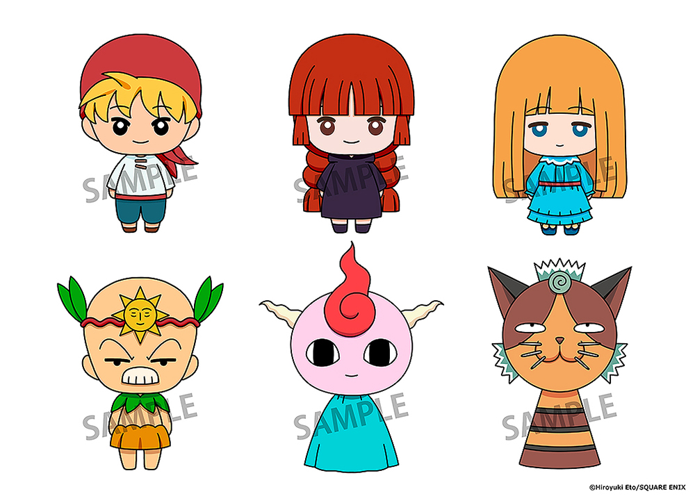 Nyokinto Magical Circle Guru Guru Mascot Figure (6 Types)