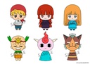 Nyokinto Magical Circle Guru Guru Mascot Figure (6 Types)
