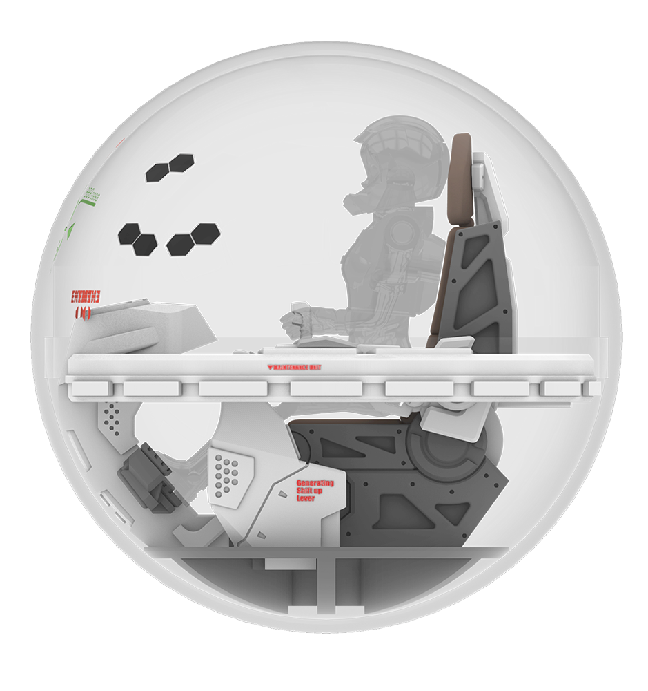 Capsule Cockpit Type FO-6532 BOX Deluxe Edition