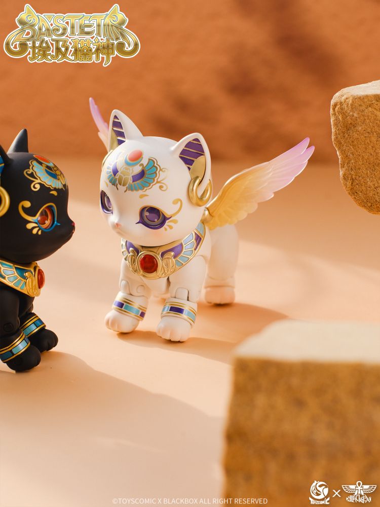 TOYSCOMIC x BLACKBOX BASTET NON-SCALE ACTION FIGURE (WHITE)