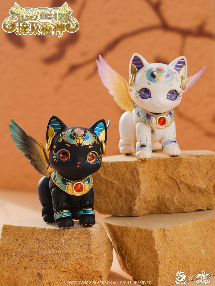 TOYSCOMIC x BLACKBOX BASTET NON-SCALE ACTION FIGURE (WHITE)