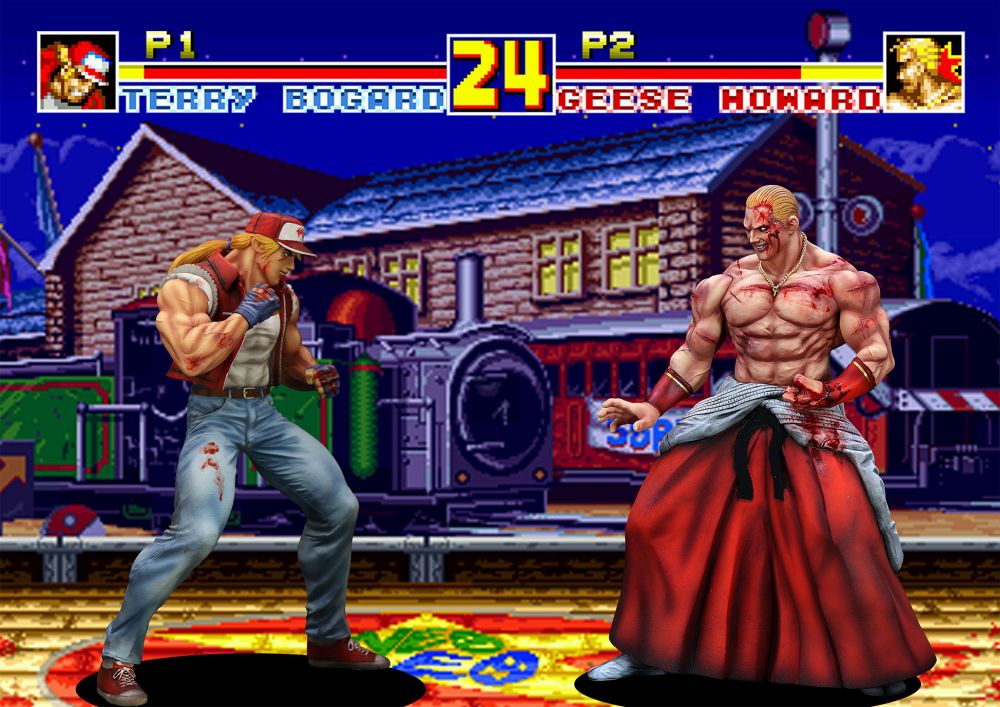 THE KING OF COLLECTORS'24 EX "Fatal Fury Special" Terry Bogard (HG Damage Ver.)