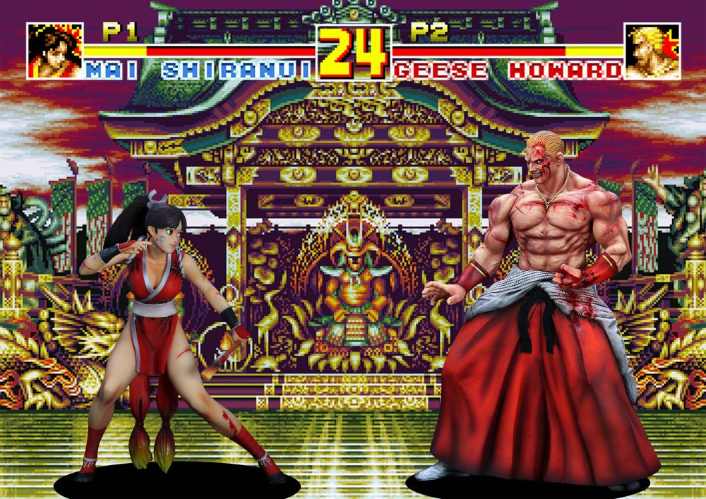 THE KING OF COLLECTORS'24 EX "Fatal Fury Special" Geese Howard (HG Damage Ver.)