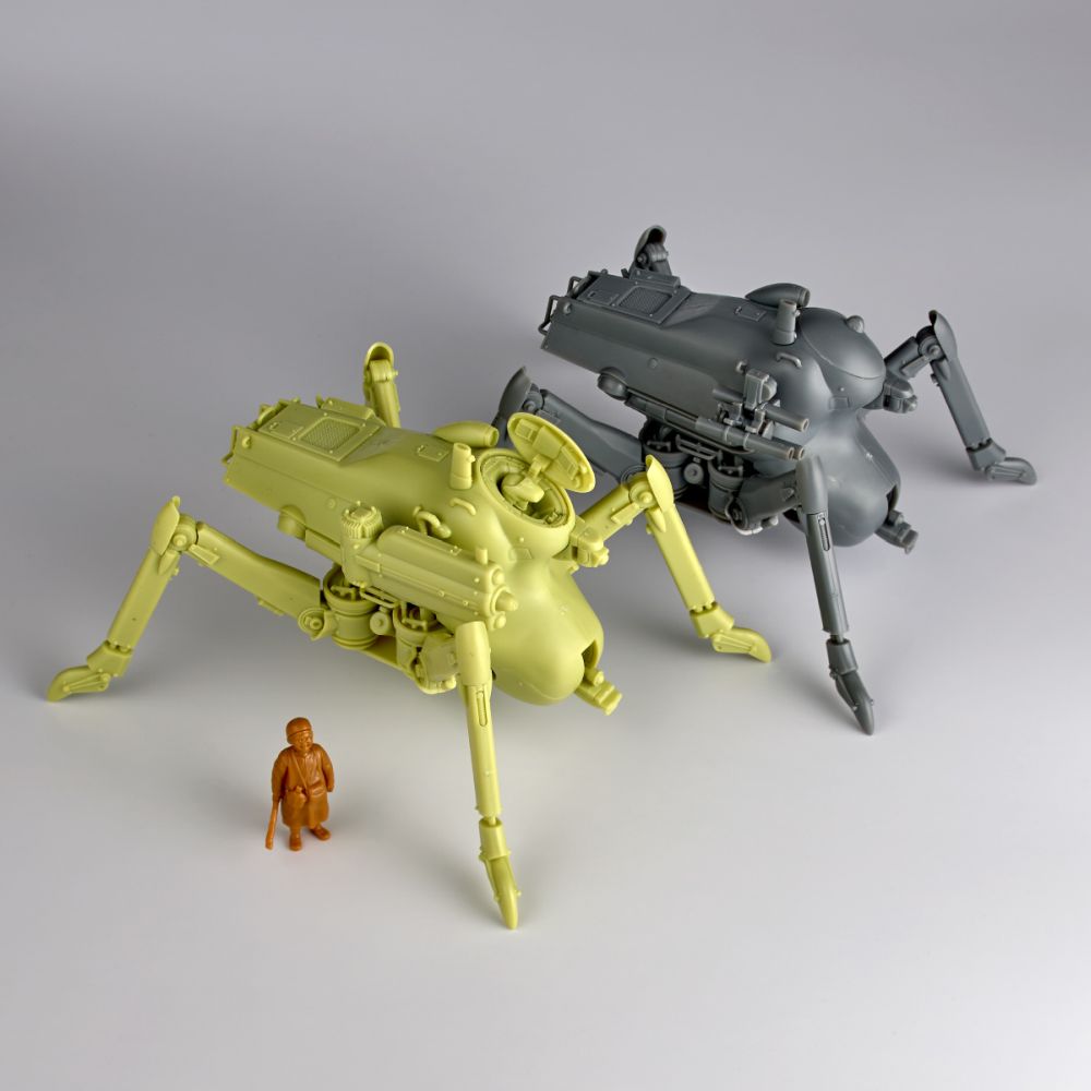 ARTPLA "Maschinen Krieger" H.A.F.S. GLADIATOR & Smile Eddie Amsel