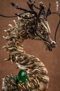 NIHILITY CREATION AZURE DRAGON OF WOOD RESIN STATUE