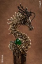 NIHILITY CREATION AZURE DRAGON OF WOOD RESIN STATUE
