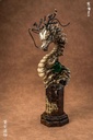 NIHILITY CREATION AZURE DRAGON OF WOOD RESIN STATUE