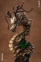 NIHILITY CREATION AZURE DRAGON OF WOOD RESIN STATUE