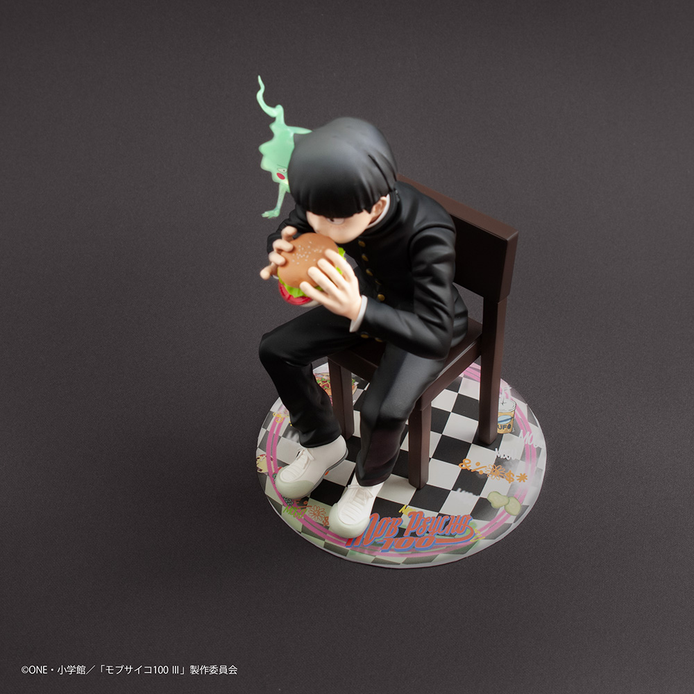 Mob Psycho 100 III × Bunbougu Café 2022 Figure – Shigeo Kageyama & Ekubo