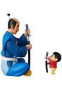 UDF "Crayon Shin-chan" Series 5 Bushi no Kinchou (Matabei & Shin-chan)