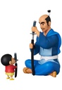 UDF "Crayon Shin-chan" Series 5 Bushi no Kinchou (Matabei & Shin-chan)