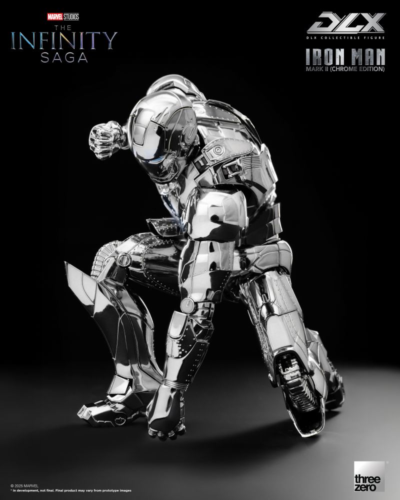 Marvel Studios: The Infinity Saga DLX Iron Man Mark 2 (Chrome Edition)