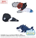 NESOBERI (Lay-Down) "Chainsaw Man - The Movie: Reze Arc" Plush "Chainsaw Man & Bomb & Beam" (EX)