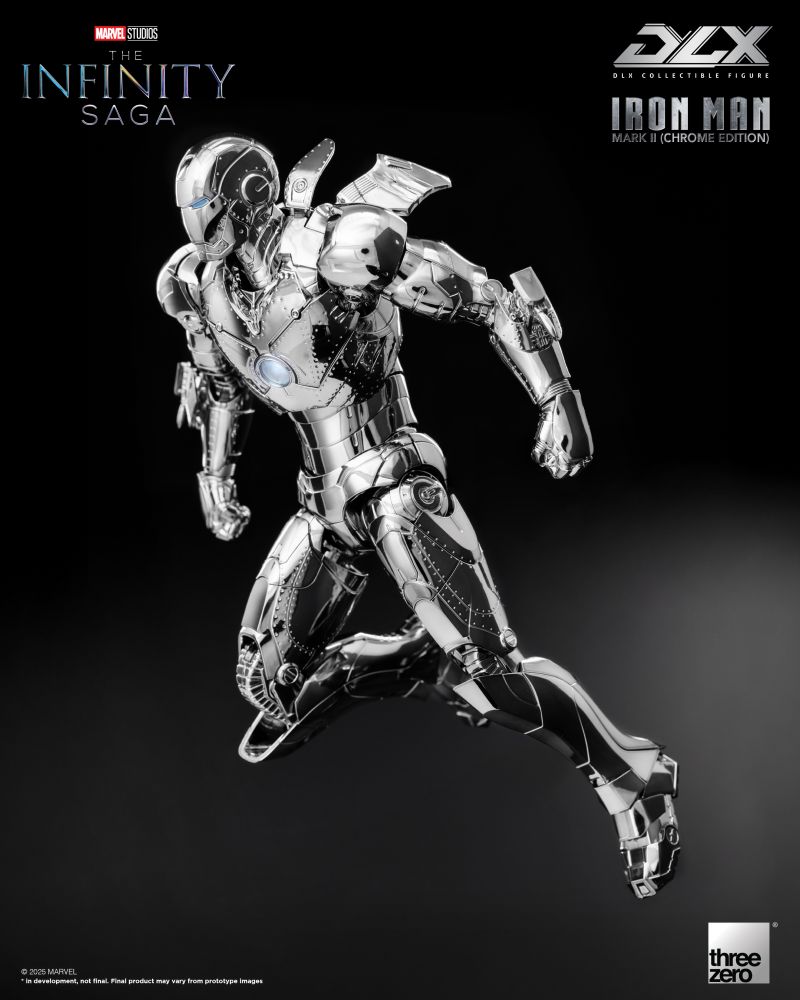 Marvel Studios: The Infinity Saga DLX Iron Man Mark 2 (Chrome Edition)