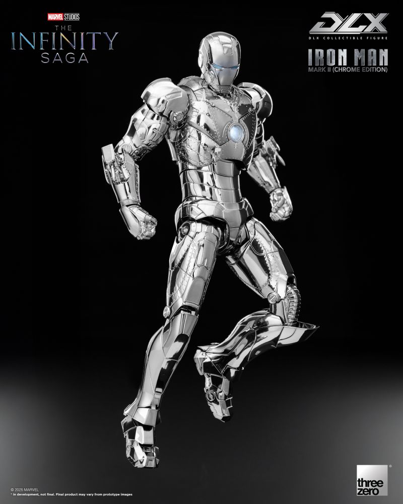 Marvel Studios: The Infinity Saga DLX Iron Man Mark 2 (Chrome Edition)