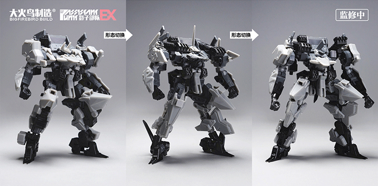 BIGFIREBIRD BUILD SHADOW TROOPS EX SERIES EX03 CYANMIST & EX04 SHADOWRABBIT PLASTIC MODEL KIT