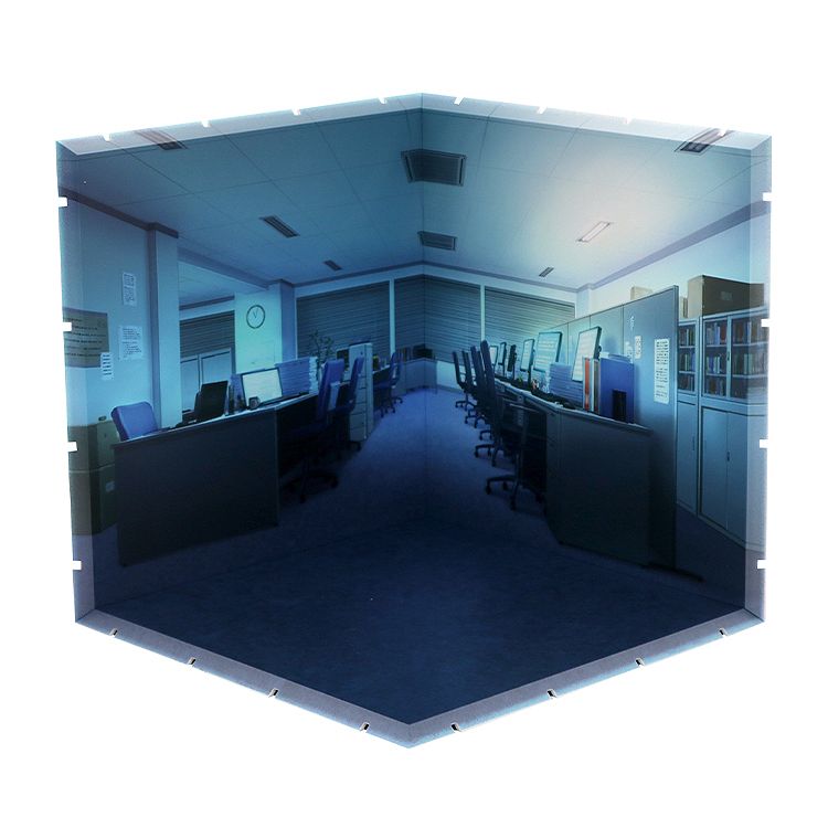 Dioramansion 200: Winter-Office (Night)