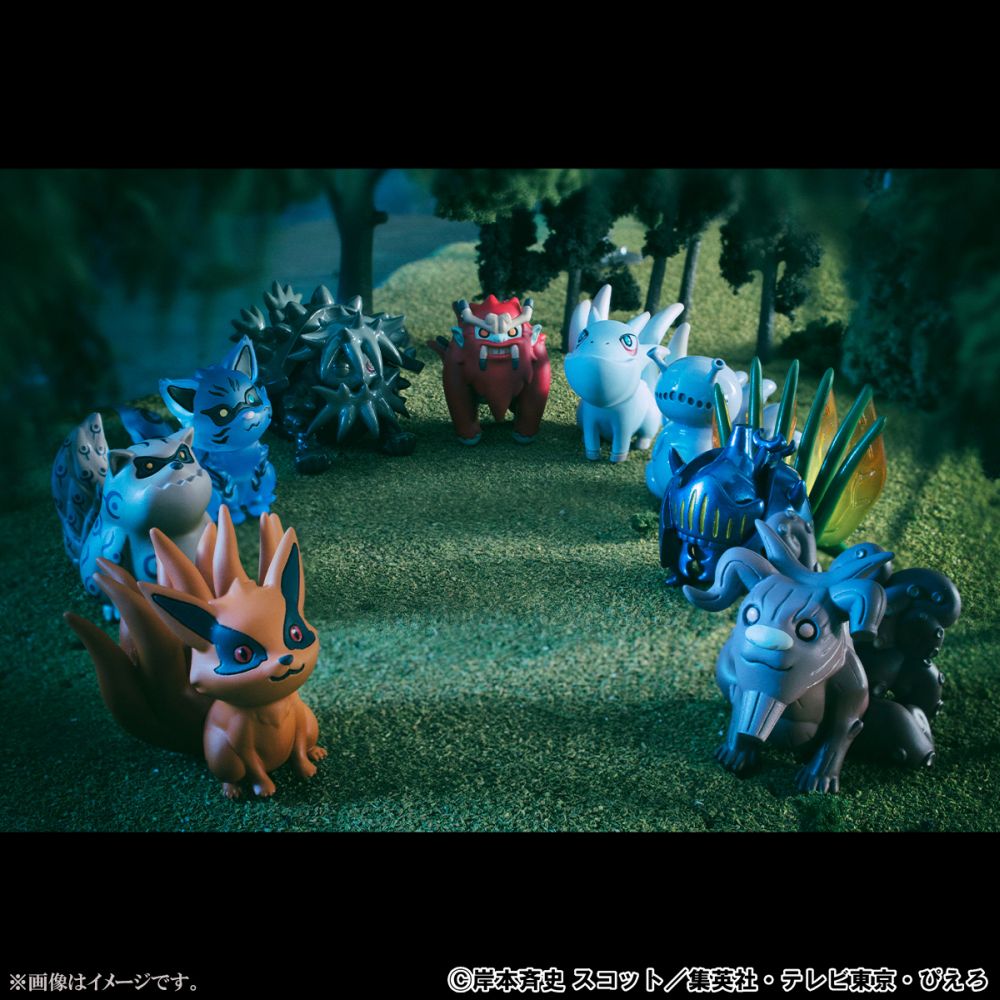 G.E.M. Series GAIDEN NARUTO SHIPPUDEN UZUMAKI NARUTO & BIJU SET (Repeat)